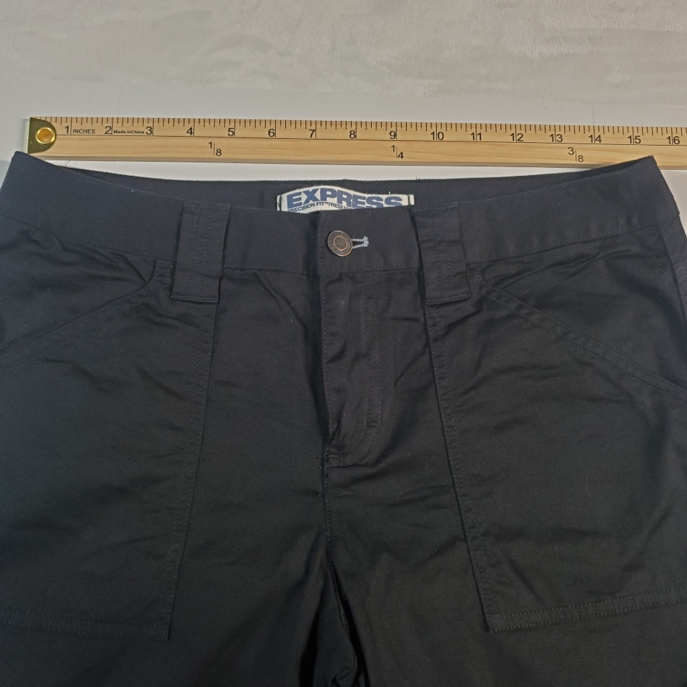 Express Black Ankle Pants - Picture 5 of 10